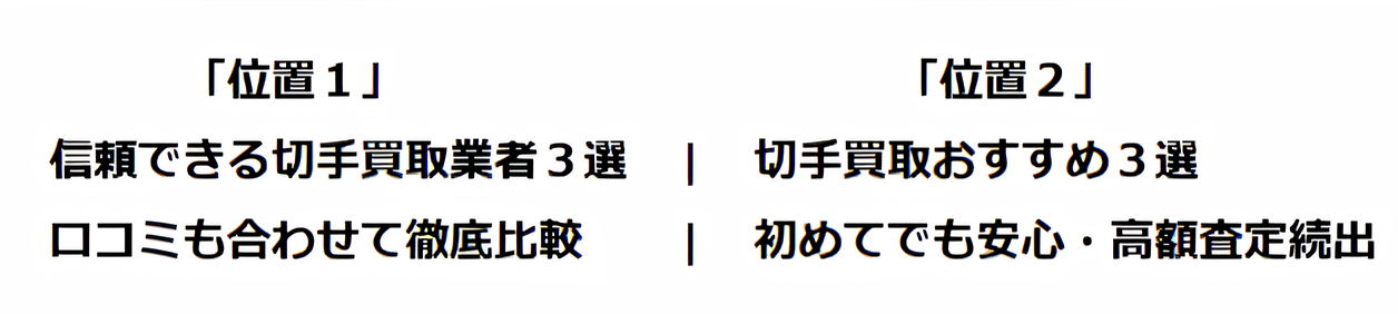 意味の通じない広告見出しの組み合わせ