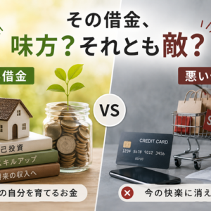 「良い借金」と「悪い借金」の見分け方｜借金＝悪という思い込みが人生の選択肢を狭めている