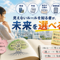 見えないルールを知る者こそが未来を選べるイメージ