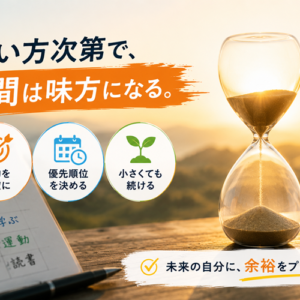 時間を味方につける方法｜資産になる仕事と固定費を減らす豊かさの設計図