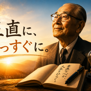 松下幸之助の成功哲学｜「素直な心」の本当の意味と名言の読み方