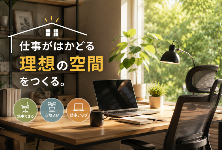 仕事がはかどる理想の空間のイメージ