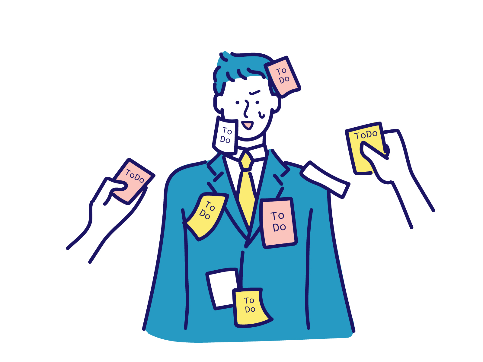 ToDoリストに追われる人