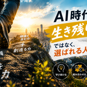 AIに仕事を奪われる人とAIを操る人の違い｜毎日AIと働く私の結論