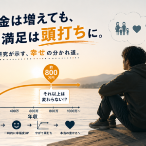 「年収800万円で幸福度は頭打ち」は本当か｜月収11万円と600万円を両方生きた結論