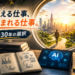 2030年に消える仕事・生まれる仕事｜「消える現場」に立っていた私の視点