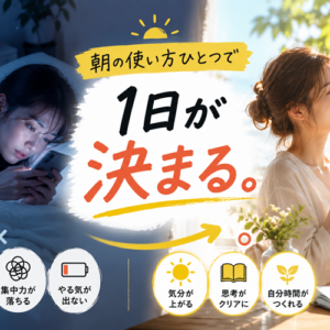 朝起きてすぐスマホを見ることの弊害──広告で生計を立てる私が、朝いちばんの画面を「開かない」理由