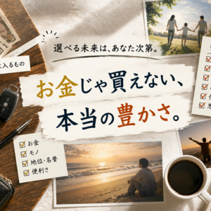 お金で買えるものと買えないものの境界線──「買えないもの」を売って稼いでいた私が学んだ、人生を歪めないお金の使い方