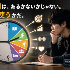 「時間がない」は嘘──1日の時間配分を可視化する