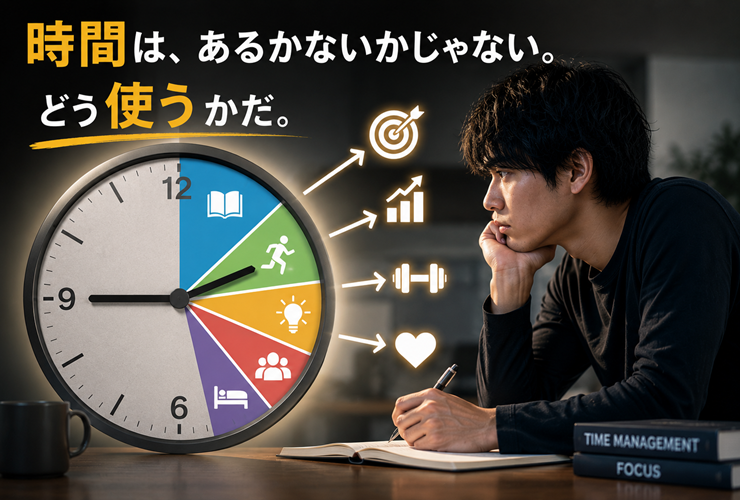 時間の上手な使い方のイメージ