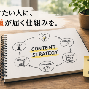 コンテンツマーケティングの戦略設計｜売り込みが嫌いな私が組んだ「選ばれる仕組み」の7ステップ