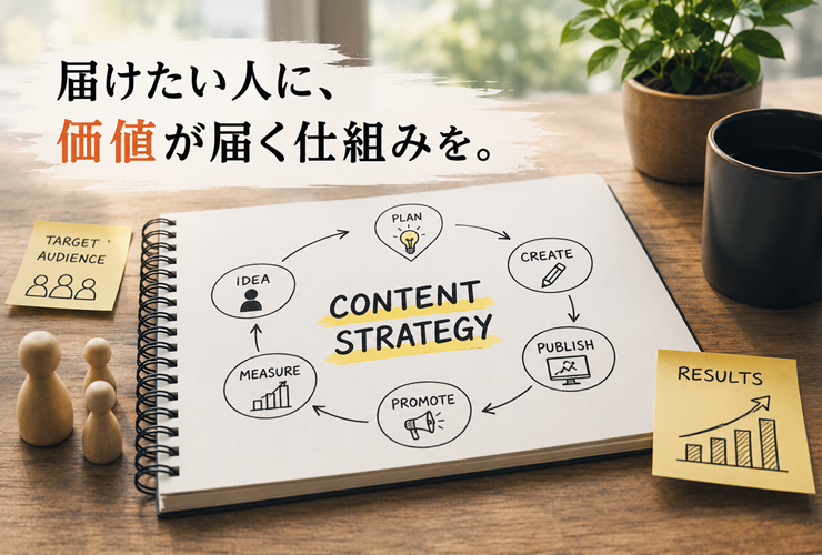 届けたい人に価値が届く仕組みのイメージ