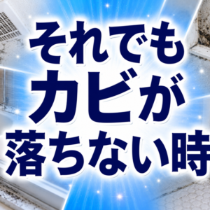 それでもカビが落ちない時｜交換目安とプロ依頼の判断