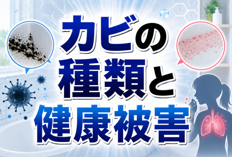 カビの種類と健康被害