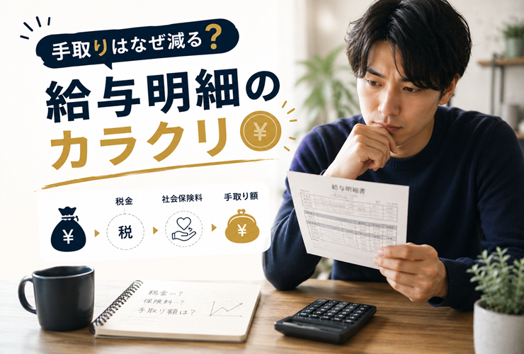 給与明細のカラクリのイメージ