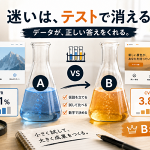 A/Bテストの正しいやり方｜自信作が負ける現場で覚えた5つの手順