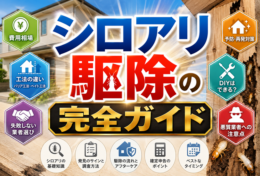 シロアリ駆除の完全ガイド