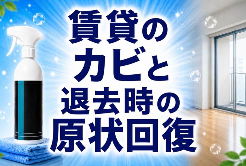 賃貸のカビ問題対策