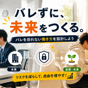 会社にバレない副業の始め方｜2026年、住民税の「抜け道」は狭くなった