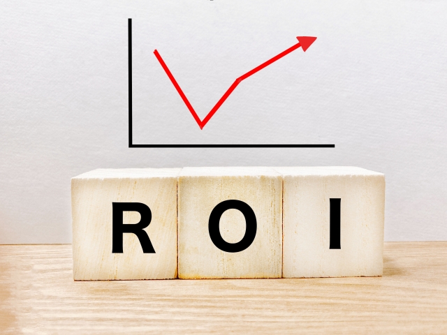 ROI（投資利益率）のイメージ
