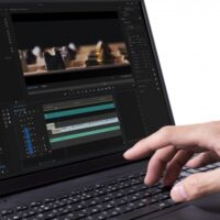 動画編集作業のイメージ