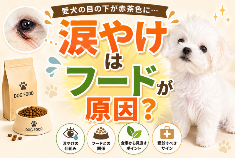 愛犬の涙やけ