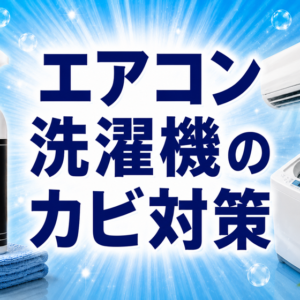エアコン・洗濯機のカビ｜自分でできる範囲と、プロに任せる範囲