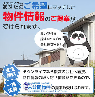 インターネット掲載前の未公開優良物件情報