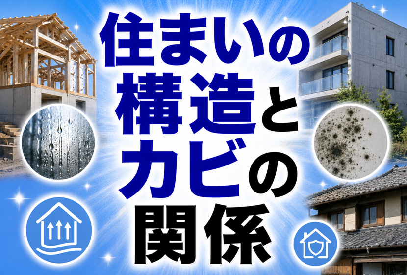 住まいの構造とカビの関係