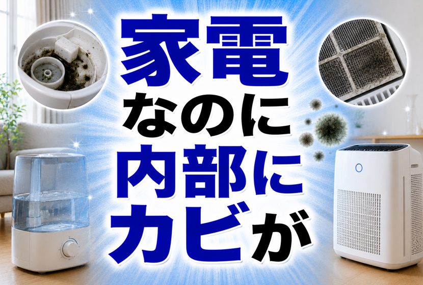 家電なのに内部にカビが