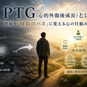 PTG（心的外傷後成長）とは｜逆境を「成長のバネ」に変える心の仕組み