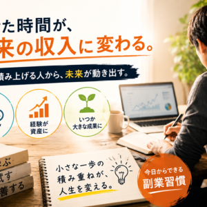 副業の成果が出るまでの平均期間｜私の答えは「2ヶ月・14ヶ月・4年」