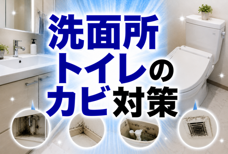 洗面所・トイレのカビ対策