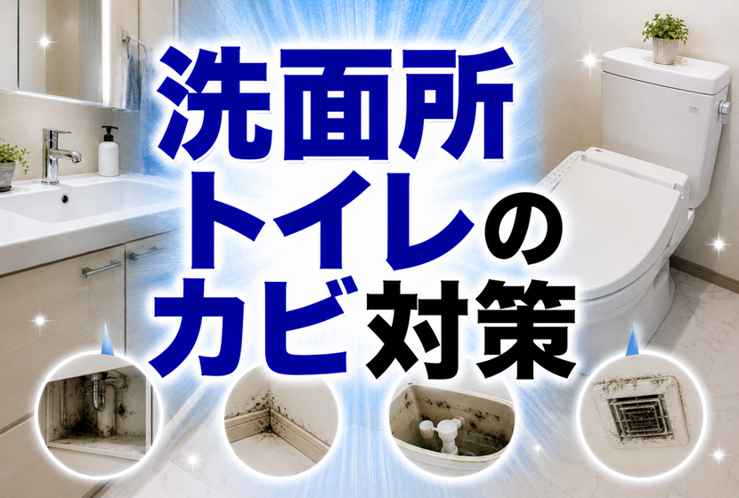 洗面所・トイレのカビ対策