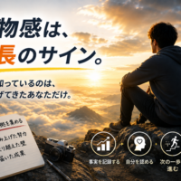 偽物感は成長のサインのイメージ