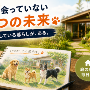 まだ飼っていない3匹の犬──通潤橋の散歩道と、暮らしの設計図