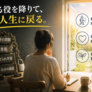 共依存の抜け出し方｜相手を捨てずに「支える役」を降りる5ステップ