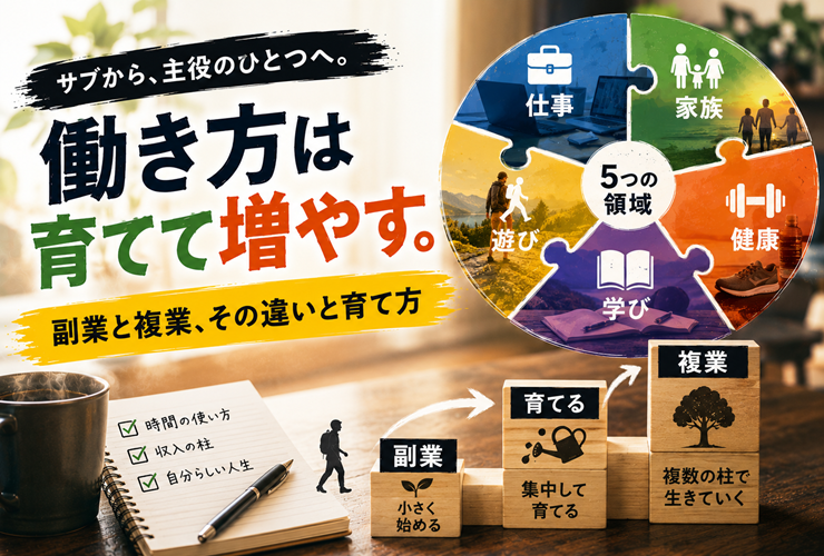 働き方は育てて増やすイメージ