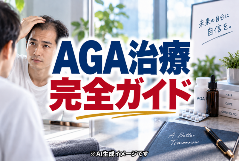 『AGA治療完全ガイド』のイメージ