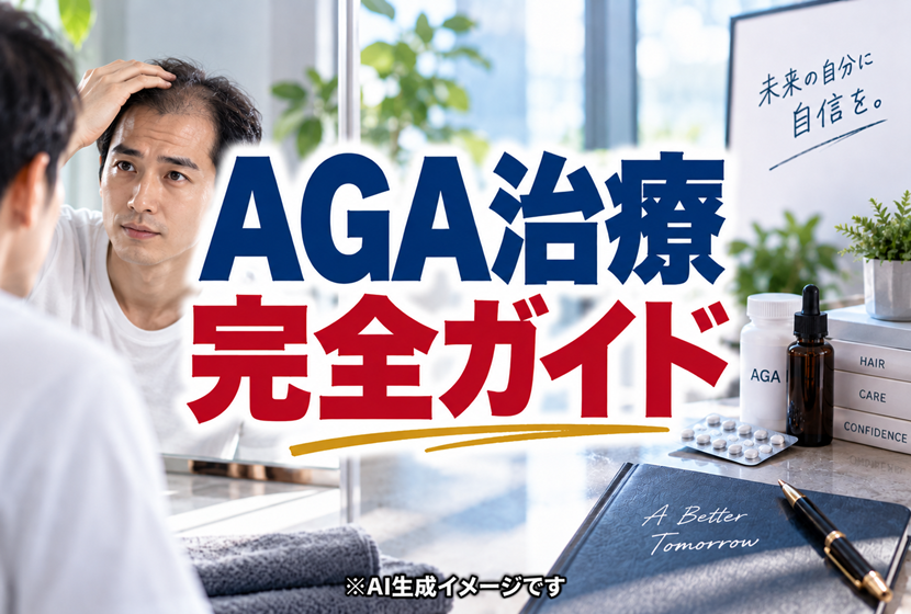 『AGA治療完全ガイド』のイメージ
