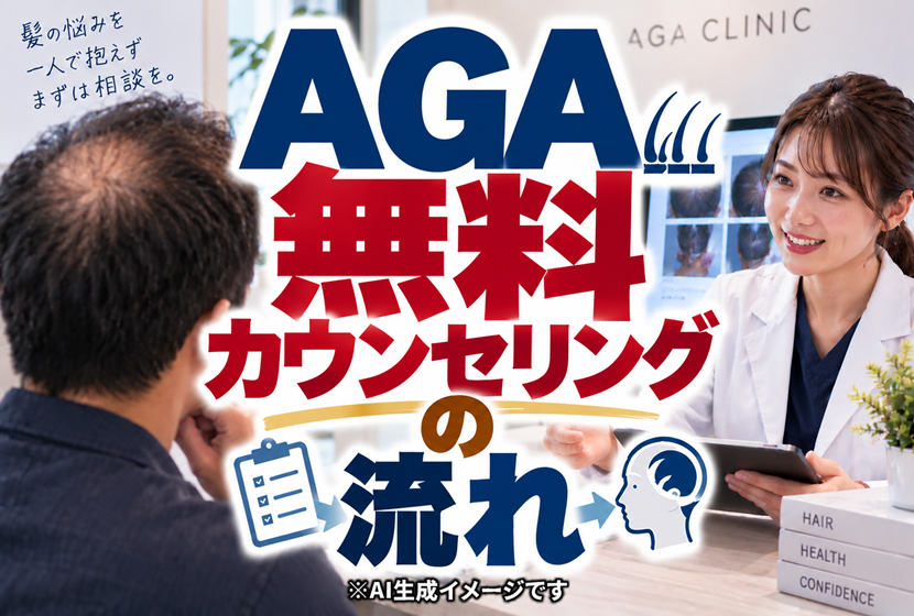 AGA無料カウンセリングのイメージ