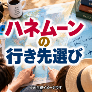 ハネムーンの行き先の選び方｜ランキングより先に決める4つの基準